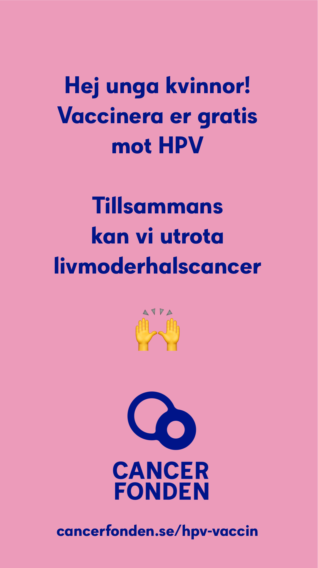 HPV-vaccin för dig född mellan 1994 och1999 | Cancerfonden
